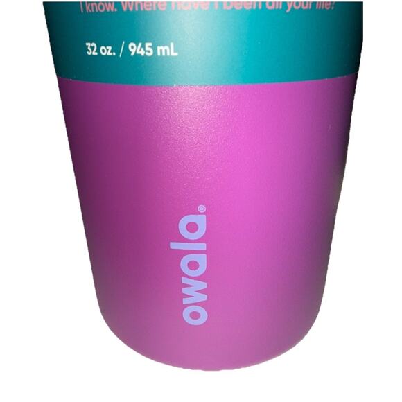Owala FreeSip Stainless Steel Water Bottle / 32oz / Color: Fuscia NEW - Picture 5 of 9